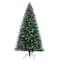 6.5ft. Pre-Lit Alexa Enabled Mountain Fir Artificial Christmas Tree, Multicolor LED Lights